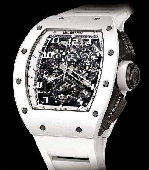 richard mille white band